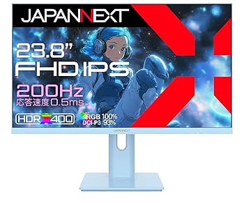 Amazon.co.jp: JAPANNEXT 23.8インチ ゲーミングモニター 200Hz